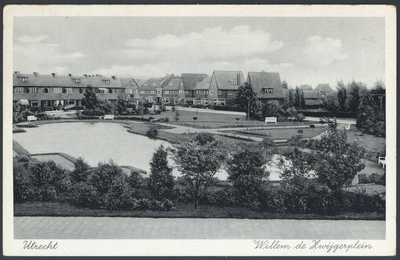 606125 Gezicht op het Willem de Zwijgerplantsoen te Tuindorp Maartensdijk.N.B. Dit gedeelte van de gemeente ...